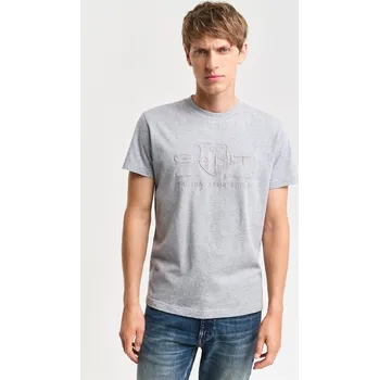 Pánské tričko Tričko Gant Grey 1476757 S