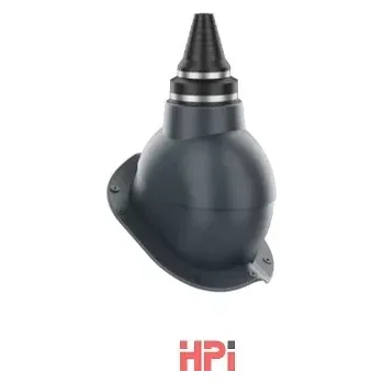 Anténní prostup SET - vysoký profil - pro plechové tvarované krytiny antracit