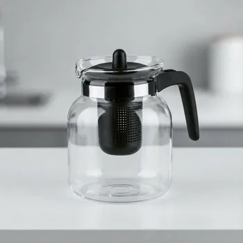 Konvice na čaj Skleněná konvice na čaj s infuzérem TADAR Rubinio 1,5 l