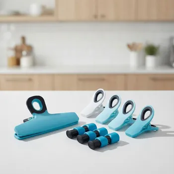 Plastové spony na sáčky TADAR 8 ks