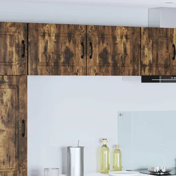 vidaXL Kuchyňská skříň s úložištěm Kalmar Kouřový dub 50 x 31 x 40 cm