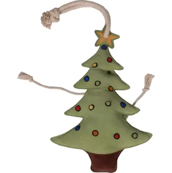 Hračka pro psa HKM Hračka pro koně Christmas tree HKM, green