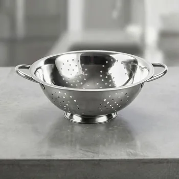 Cedník a síto Cedník z nerezové oceli IDRIS 28 cm