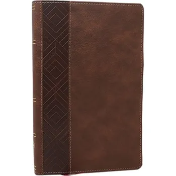 KJV, Personal Size New Testament, Brown Leathersoft, Red Letter, Comfort Print - Nelson, Thomas