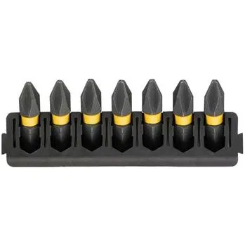 Příslušenství k nářadí DeWalt Držák 25mm na 7 bitů + bity DT70808