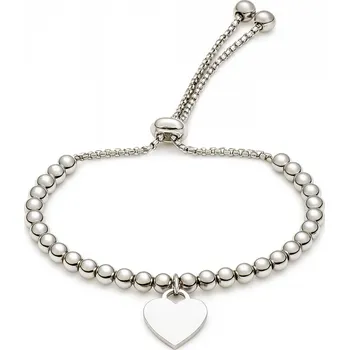 Náramek Ocelový náramek srdce na gravírování Sotera