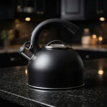 Konvice na čaj Nerezová konvice na vaření vody s píšťalkou MARTIN 2,7 l