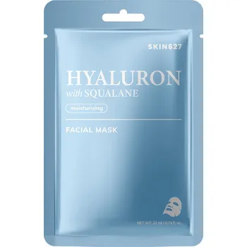 Pleťová maska SKIN627 Hyaluron with Squalane Facial Mask - Hydratační pleťová maska s kyselinou hyaluronovou a skvalanem | 22ml