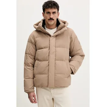 Péřová bunda Tommy Jeans DM0DM22255 hnědá 84X, vel. XL