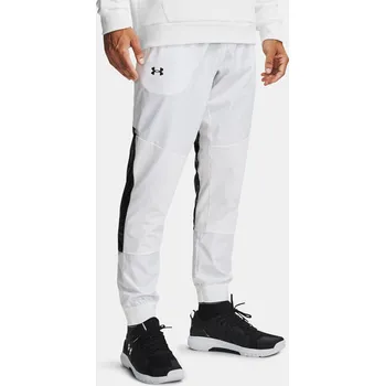 Pánská móda Pánské kalhoty Under Armour Recover Legacy Storm Pa 1357076-100 Bílá MD