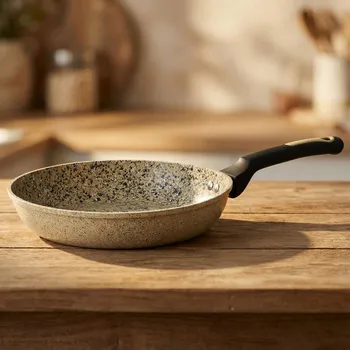 Pánev Nepřilnavá žulová pánev KONIGHOFFER BLOSSOM YELLOW 28 cm