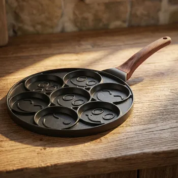 Pánev Pánev na volská oka a lívance s antiadhezním povrchem KONIGHOFFER VENGA ČERNÁ 26,5&nbsp;cm