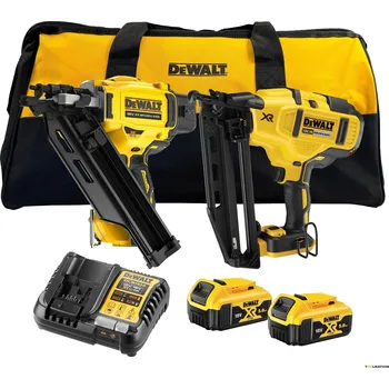 Sada nářadí DeWalt Aku bezuhlíková kombo sada hřebíkovaček DCN692+DCN660 DCK246P2