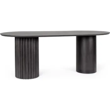 Jídelní stůl BIZZOTTO Jídelní stůl ORISSA černý 200x90 cm 0747218