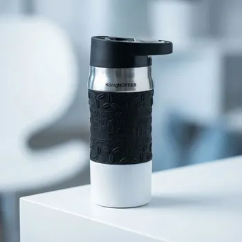 Termohrnek Nerezový termohrnek KONIGHOFFER HUNTER černý 400 ml