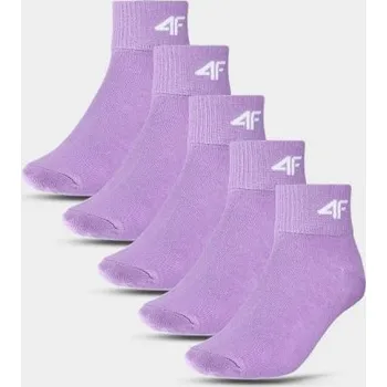 Dívčí oblečení Dětské kotníkové ponožky (5 balení) 4F 4FJWMM00USOCU295-92S 34