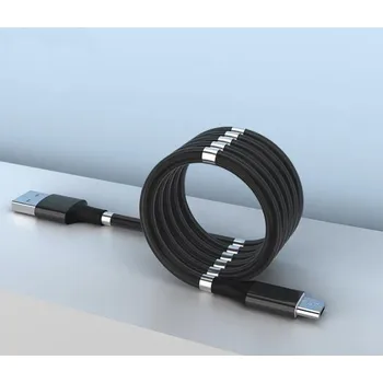 Počítač STABLECAM Magnetický samonavíjecí USB nabíjecí kabel (Micro USB) (90 cm) PE_1DJ2024