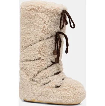 Dívčí sněhule Sněhule Moon Boot MB ICON CURLY EXTRA 80D1403070.L007 béžová 80X, EUR 35/38