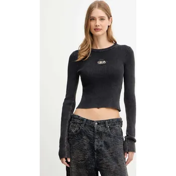 Pánský svetr Bavlněný svetr Diesel M-ANCHOR-A A14810.0AKBQ černá 99X, vel. L