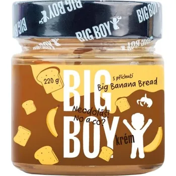 Big Boy Kešu a arašídový krém Big Banana Bread (výprodej)