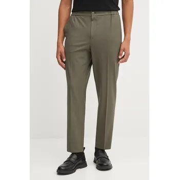 Dámské kalhoty Vlněné kalhoty HUGO Gos233F1X 50530110 zelená 77X, vel. 50