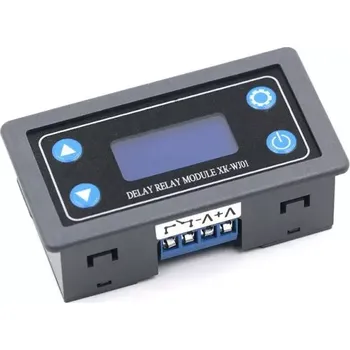 Relé Reléový modul s časovačem, digitální časovač XK-WJ01