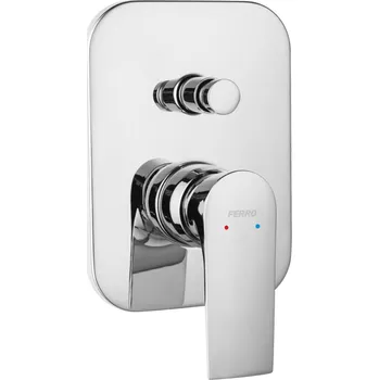 Vodovodní baterie NOVASERVIS Baterie Novaservis Ferro Algeo Square sprchová, podomítková, chrom, BAQ7P BAQ7P