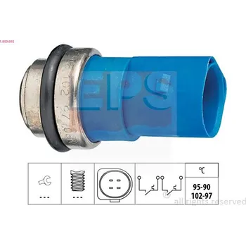 Chladič motoru Teplotní spínač, větrák chladiče EPS 1.850.692