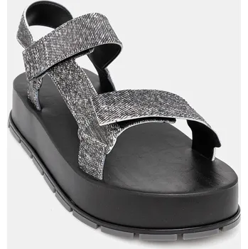 Dámské sandále Sandály Melissa FLOWING PLATFORM DENIM M.36132.BG677 černá 99X, EUR 38