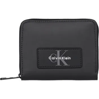 Calvin Klein Utility EW L Zip Wallet Bčerná