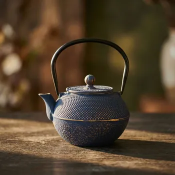 Konvice na čaj KONIGHOFFER Hanako litinová konvice s vařičem 1,3 l