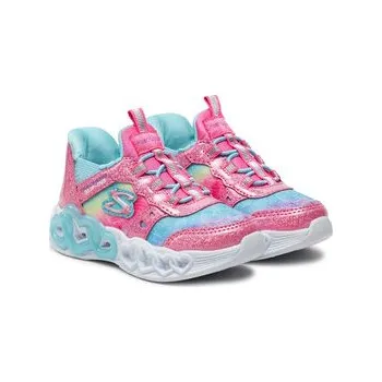 Dámské tenisky Skechers Sneakersy Infinite Heart Lights 303755N/PKMT Stříbrná 22