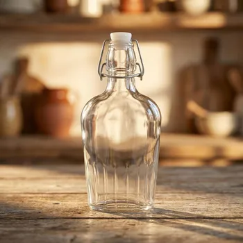 Láhev Skleněná láhev se zátkou JARGON 0,25 l