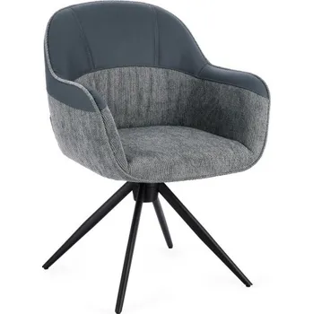 Křeslo BIZZOTTO Otočné křeslo ISOTTA GREY 0733505