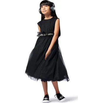 Dámské šaty Dívčí šaty Karl Lagerfeld Z30467.86.108 černá 99X, vel. 94