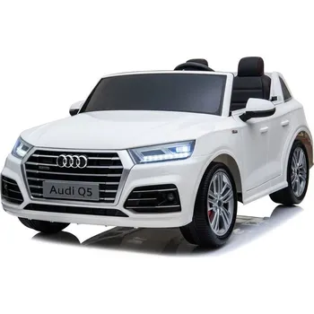 Dětské vozidlo Mamido Dětské elektrické autíčko Audi Q5 4x4 LCD bílé