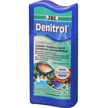 JBL Denitrol 2306100, startér akvária, startér bakterií, pro sladkovodní a mořská akvária, nové