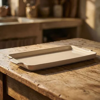 PEUGEOT Appolia 40 x 18 cm ecru - keramický talíř