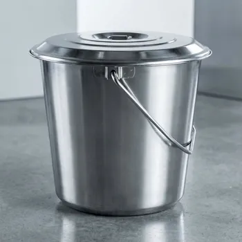kbelík Ocelové vědro s víkem PAIL 9 l