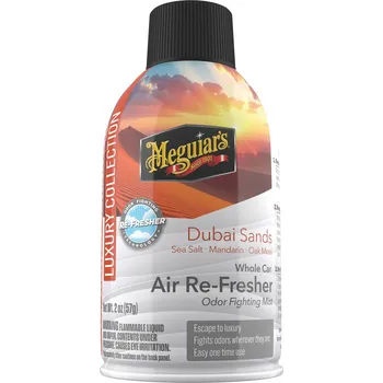 Osvěžovač vzduchu Meguiar's Whole Car Air-Refresher - pohlcovač pachů + osvěžovač vzduchu, 57 g, vůně: Dubai Sands