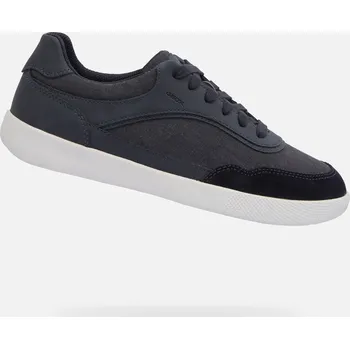 Pánská sportovní obuv Pánské tenisky GEOX RIETI TMAVĚ MODRÁ 44