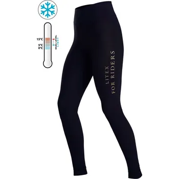 Jezdecké kalhoty Dámské legíny LITEX dlouhé modré Barva: 515, Velikost: M, kód: LI-J1348-M-515