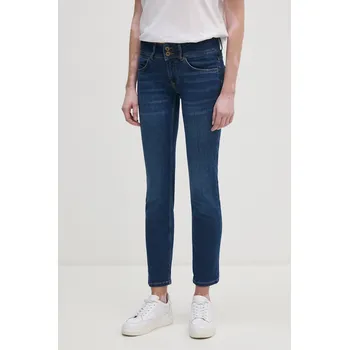 Dámské džíny Džíny Pepe Jeans SLIM JEANS LW PL204729DP6 námořnická modř 59J, vel. 24/30
