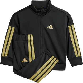 Dětská móda Dětské tepláky Adidas Essentials Climacool černo-zlaté JC8857 74cm