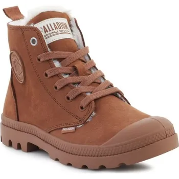 Dámská móda Palladium Pampa HI ZIP WL 95982-291-M Raw Brown EU 36