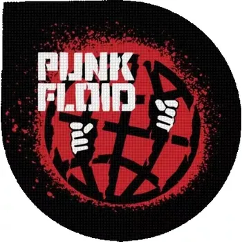 Nášivka Pelisport Nažehlovačka Punk Floid 60 x 60 mm