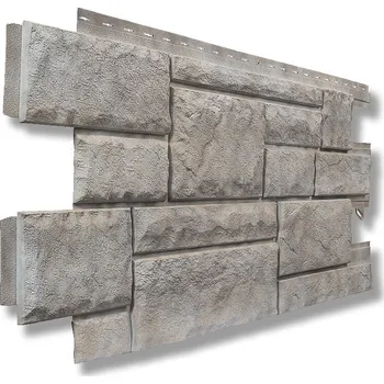 Obklad Fasádní obklad Novik Hand Cut Stone, 220 Smoke White