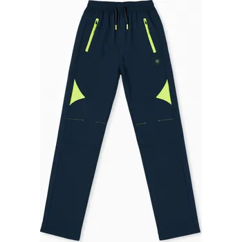 xcena Softshellové tepláky tmavě modré Velikost: 164