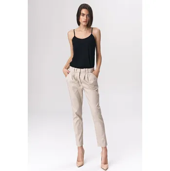 Dámské kalhoty Dámské kalhoty Nife Sd40 Nife krémová 1209124