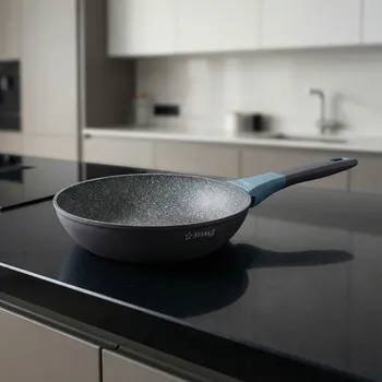 Pánev Mramorová nepřilnavá pánev STARKE PRO LUXURY 24 cm